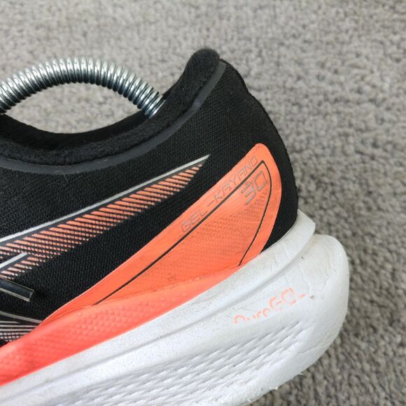 ASICS Gel Kayano 30 Youth Size 5.5 Running Shoes Black Coral Low Top Sneakers - Picture 4 of 9